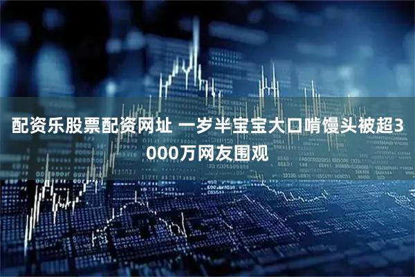 配资乐股票配资网址 一岁半宝宝大口啃馒头被超3000万网友围观